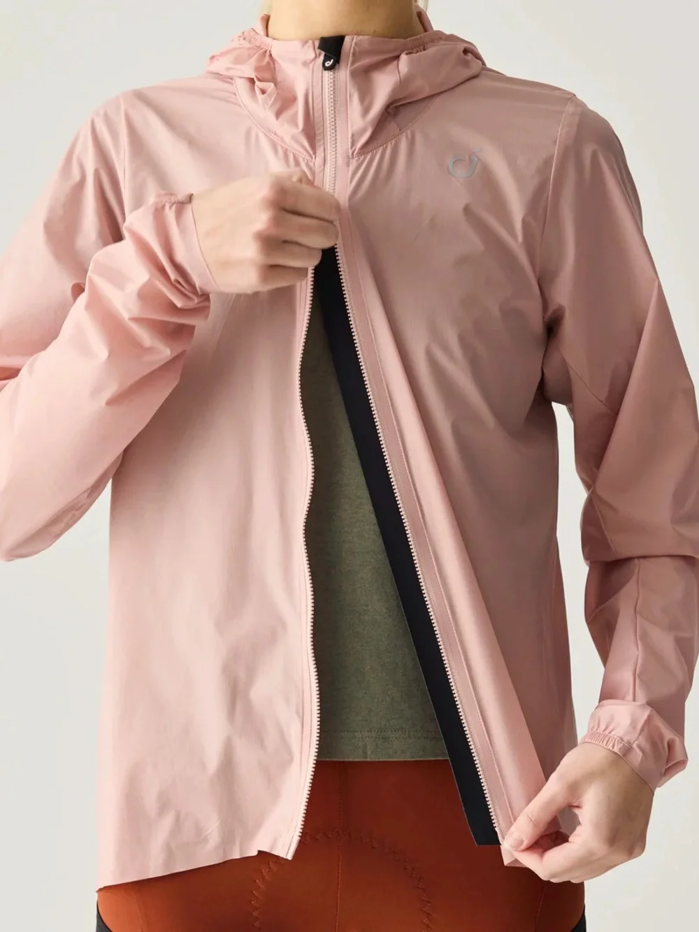 NWT Velocio Women’s UltraPack Jacket - Dusty Rose - Picture 5 of 10